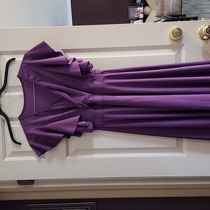 Purple dress